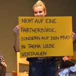 Einfach Franzi mit 'nem Schild